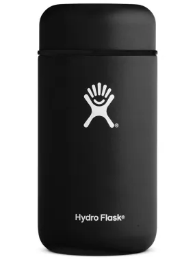 12oz Black Food Flask