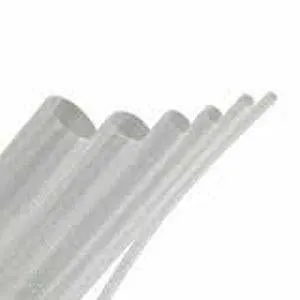 3M Polyolefin Shrink Tubing, 1/4" Expanded I.D., 100 Feet Length, Clear