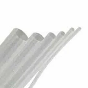 3M Polyolefin Shrink Tubing, 1/4" Expanded I.D., 100 Feet Length, Clear