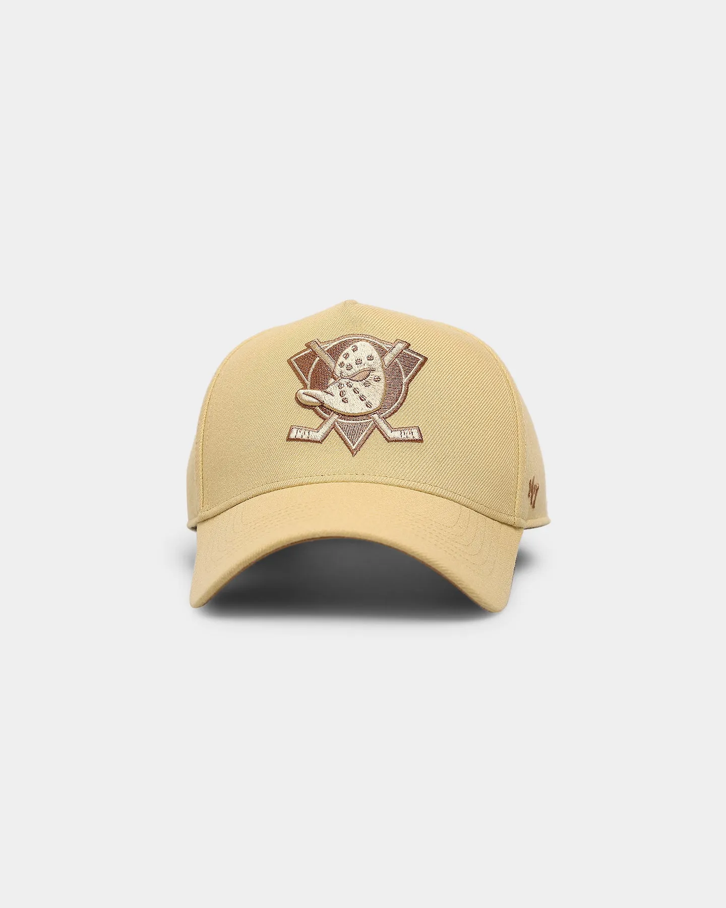 47 Brand Anaheim Ducks 'Caramel Popcorn' MVP DT Snapback Light Gold/Camel