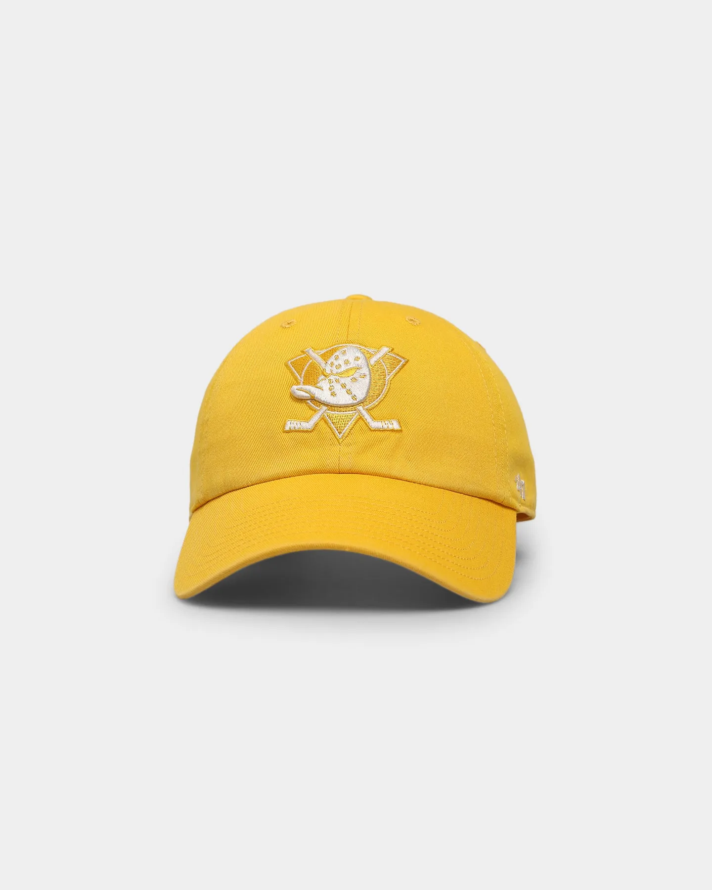 47 Brand Anaheim Ducks 'Lemon Sorbet' Clean Up Strapback Yellow Gold