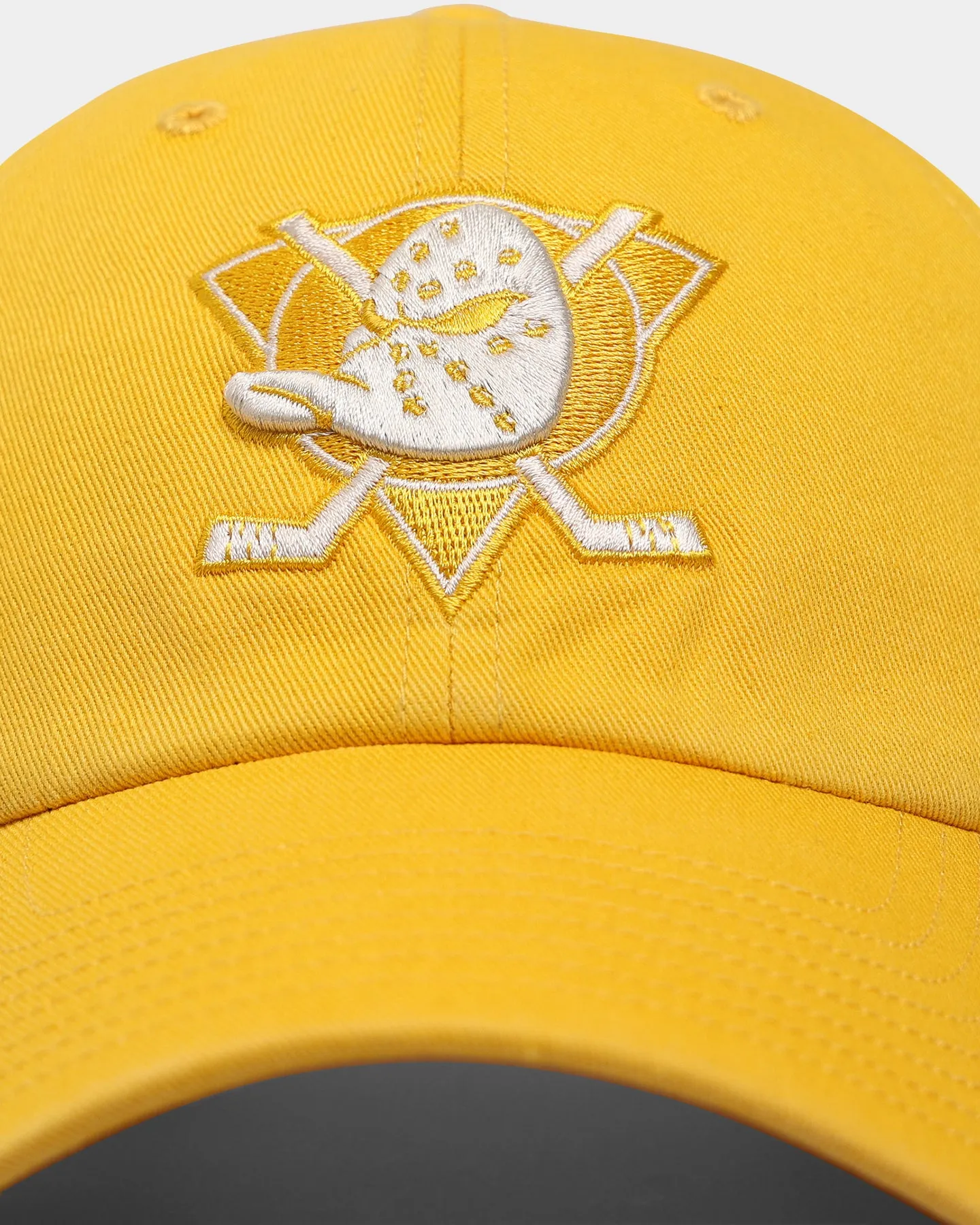 47 Brand Anaheim Ducks 'Lemon Sorbet' Clean Up Strapback Yellow Gold