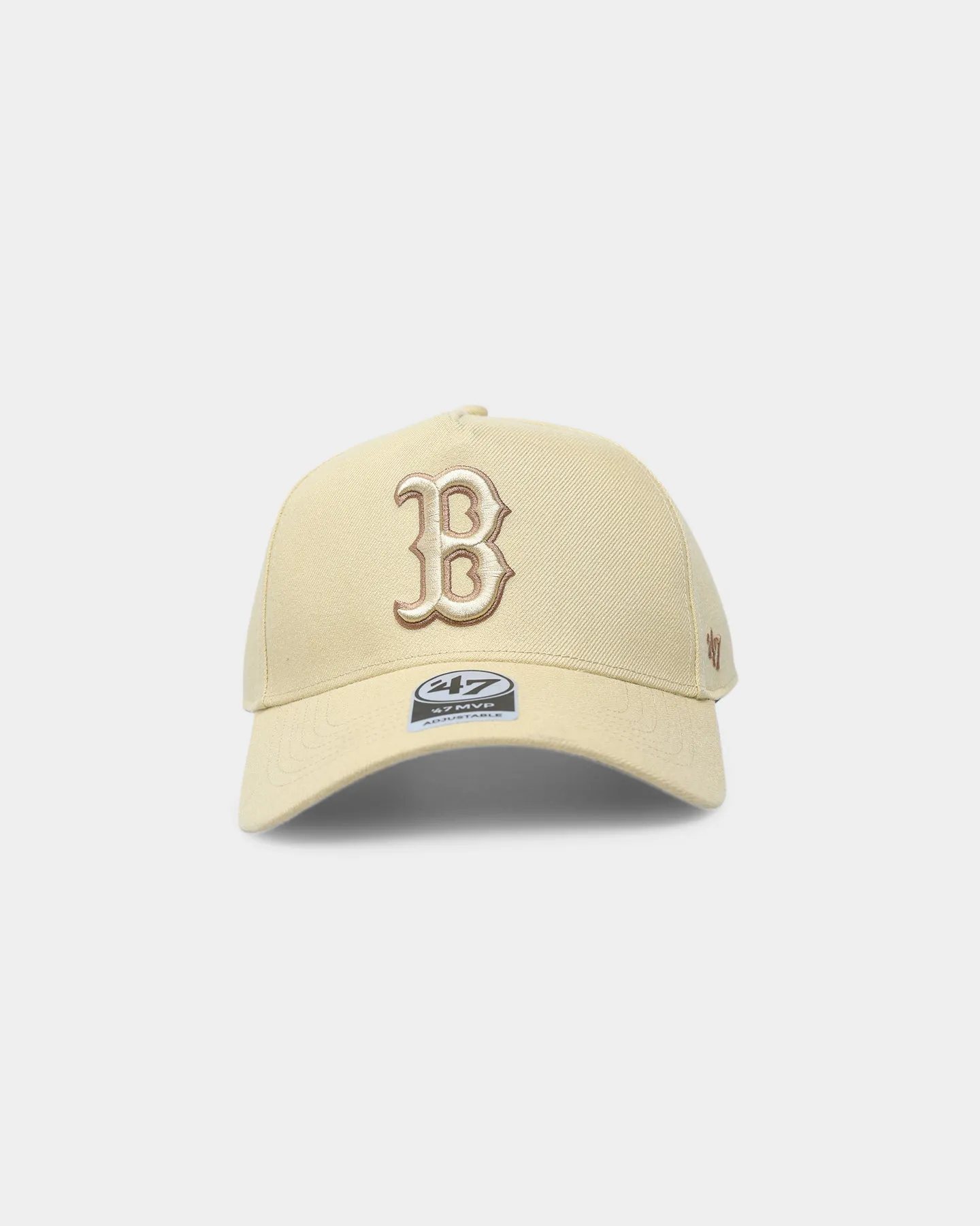 47 Brand Boston Red Sox 'Caramel Popcorn' MVP DT Snapback Light Gold/Camel