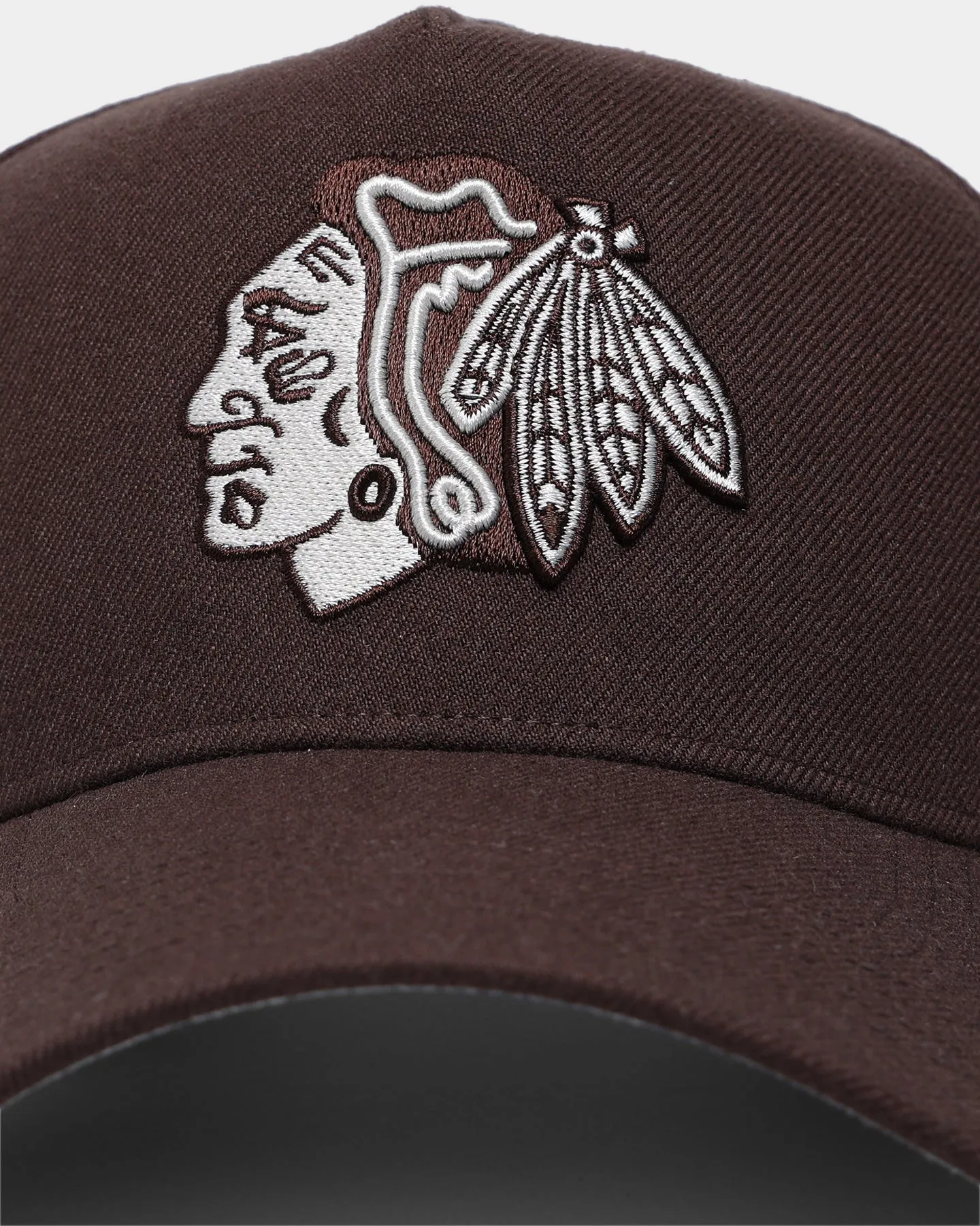 47 Brand Chicago Blackhawks MVP DT Snapback Brown