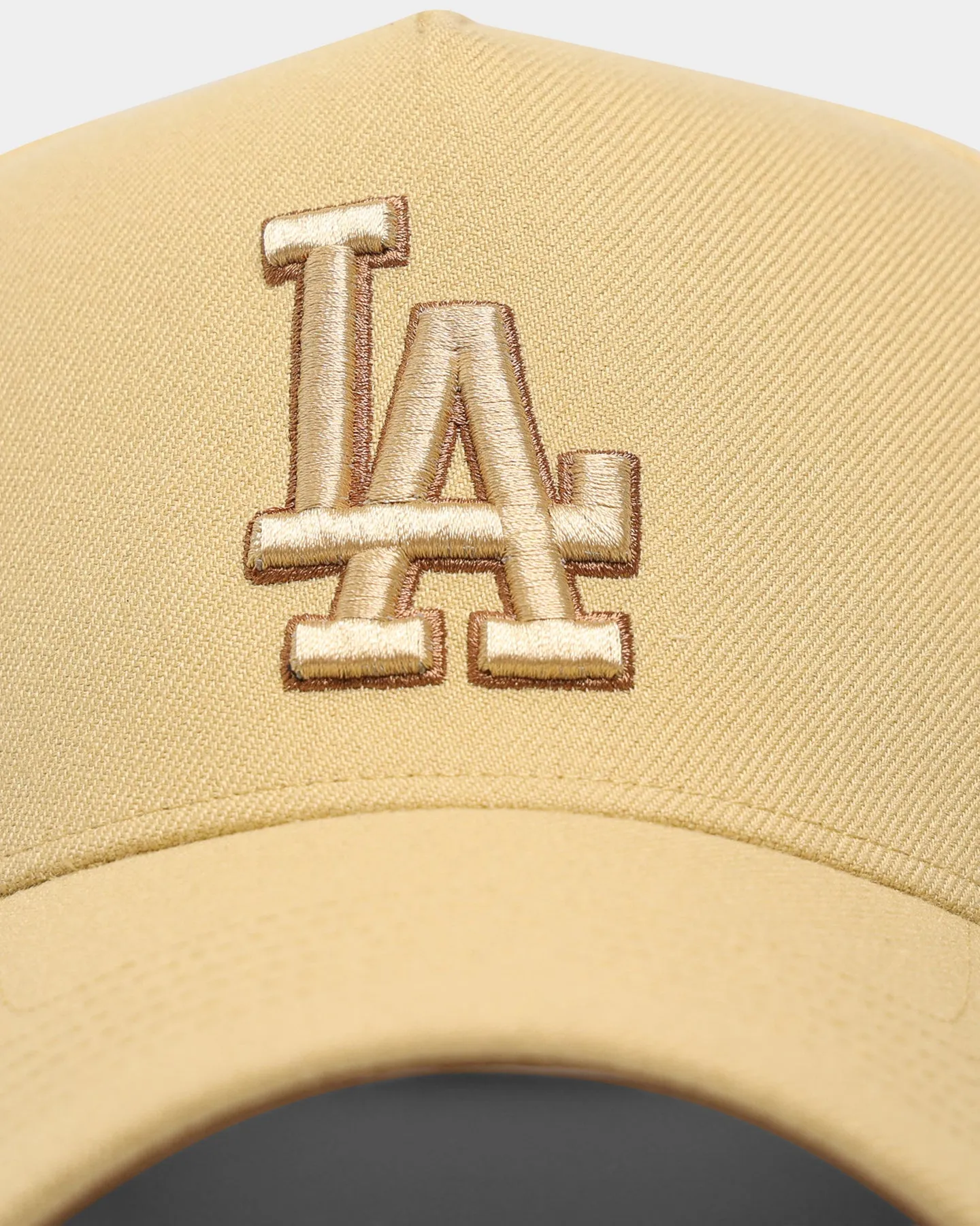 47 Brand Los Angeles Dodgers 'Caramel Popcorn' MVP DT Snapback Light Gold/Camel