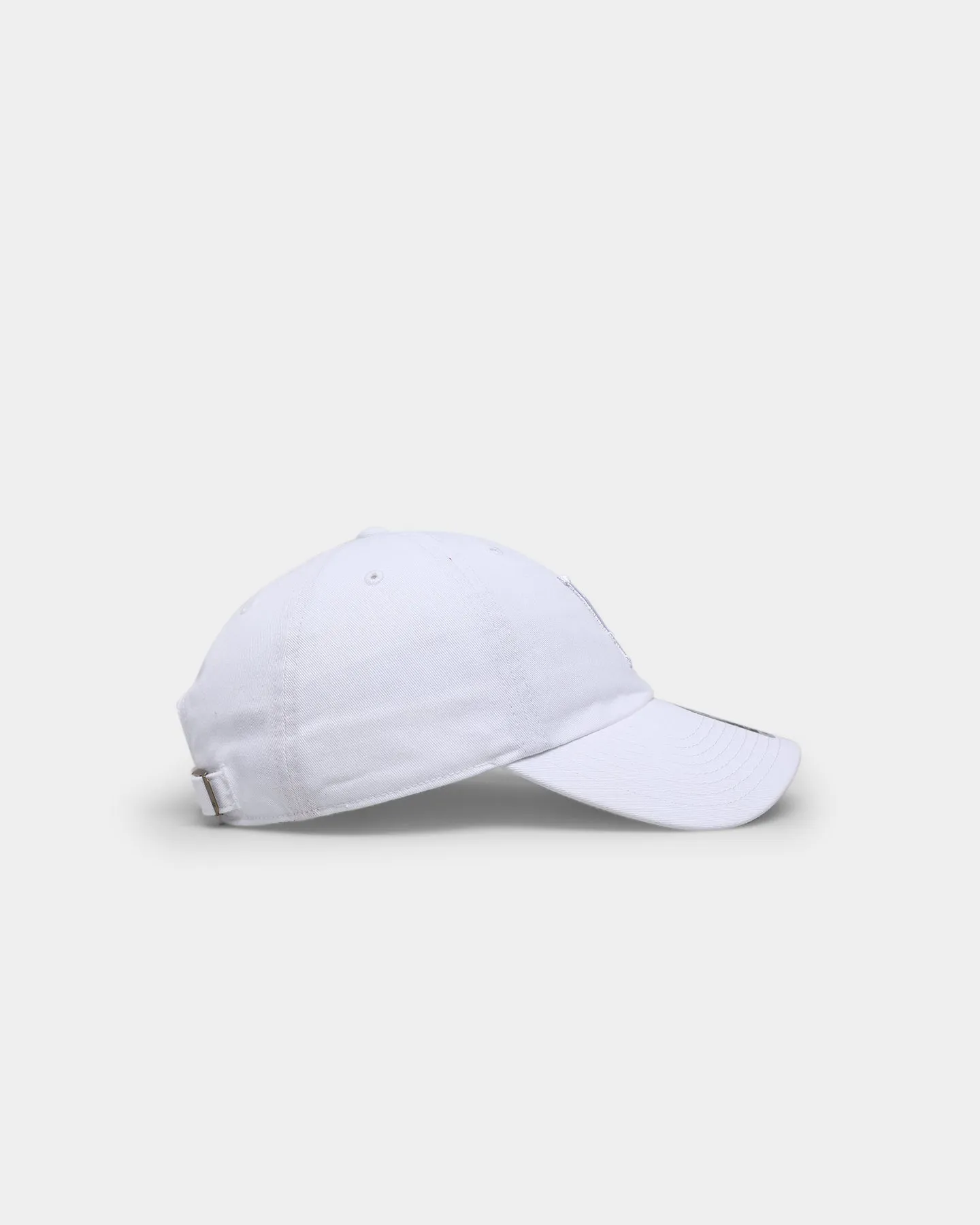 47 Brand Los Angeles Dodgers Clean Up Strapback White