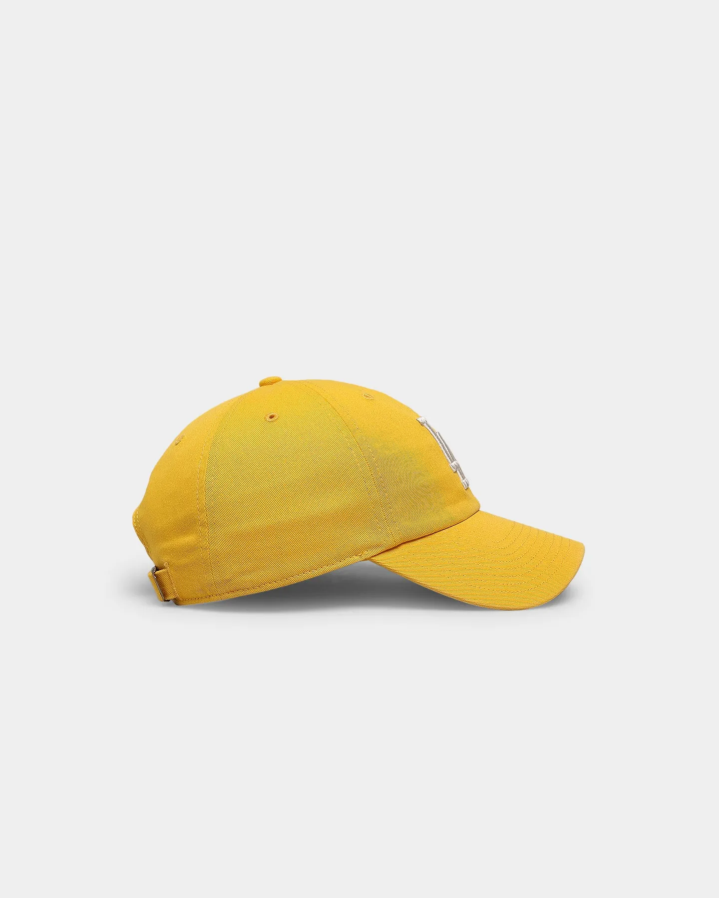 47 Brand Los Angeles Dodgers 'Lemon Sorbet' Clean Up Strapback Yellow Gold