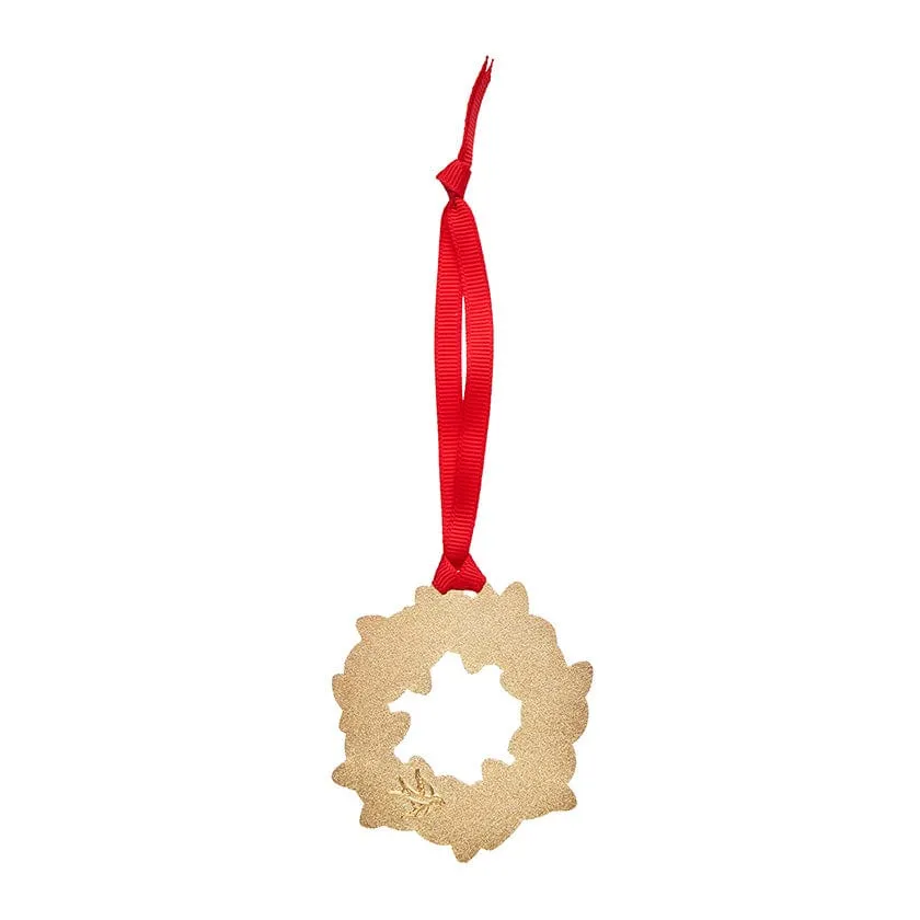 A Jolly Christmas Enamel Tree Ornament