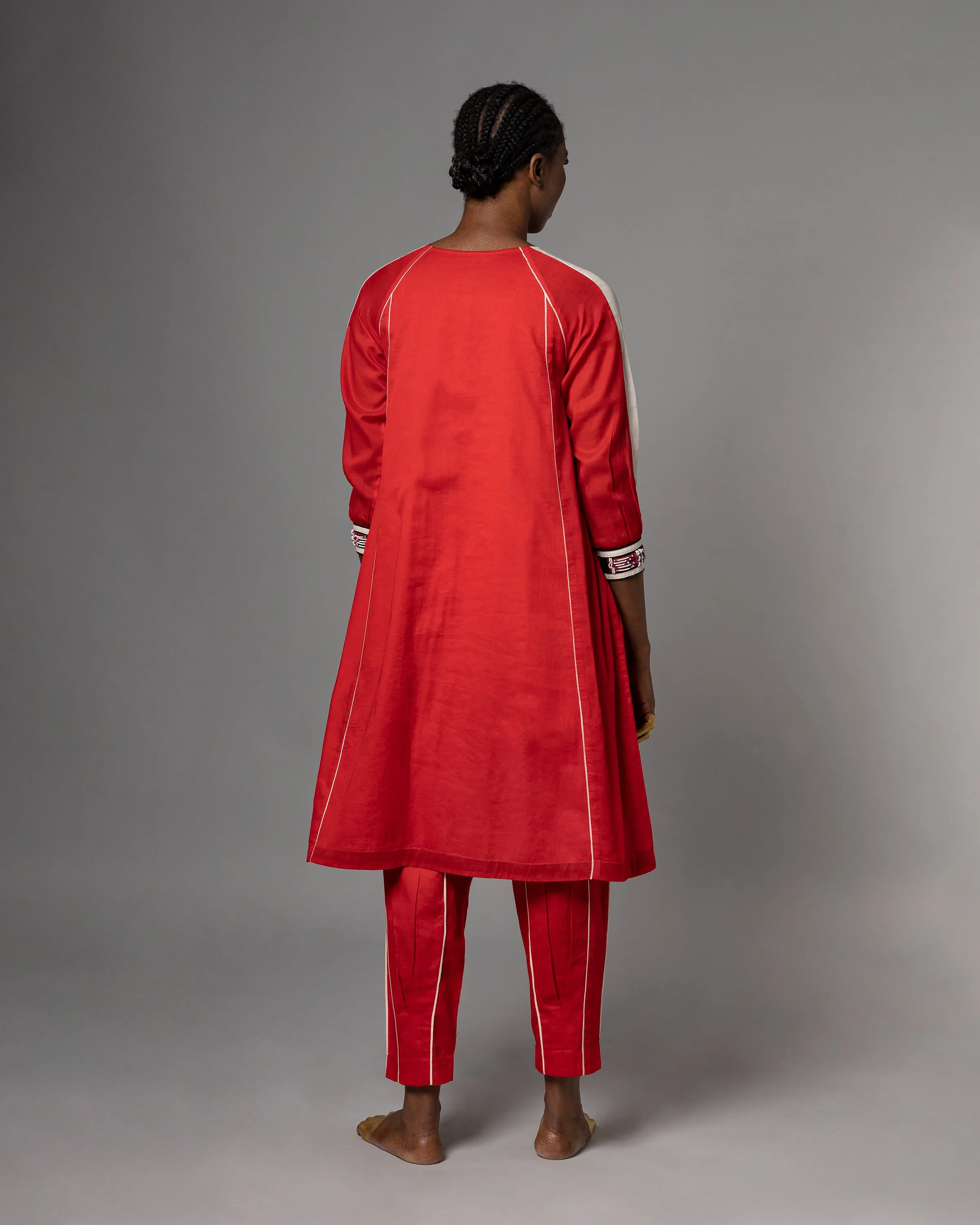 Addo Red Kurta