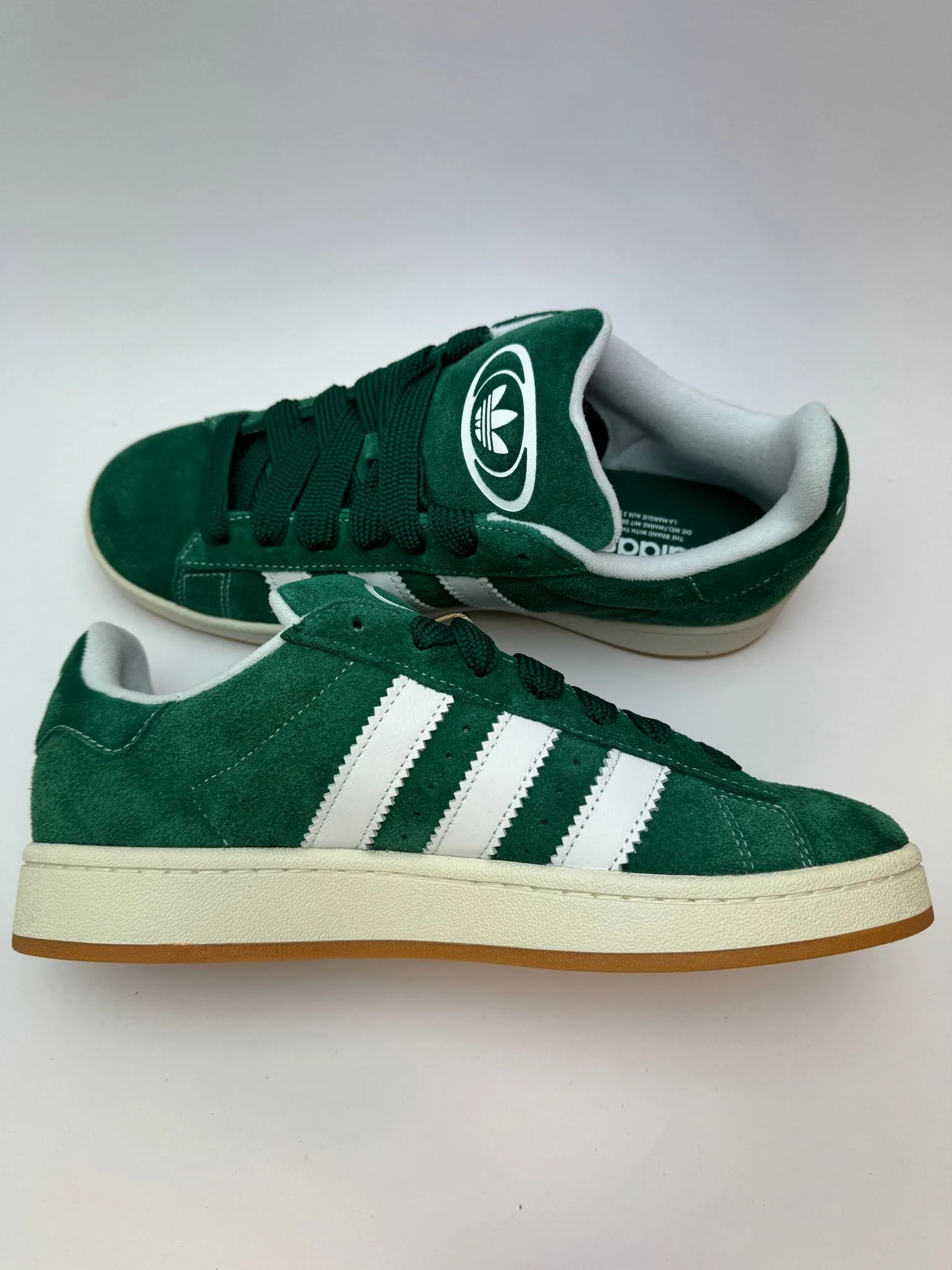 adidas Campus 00s "Dark Green Cloud White"