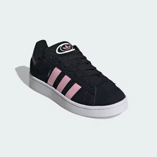 Adidas Women's Campus 00S Shoes - Core Black / Cloud White / True Pink