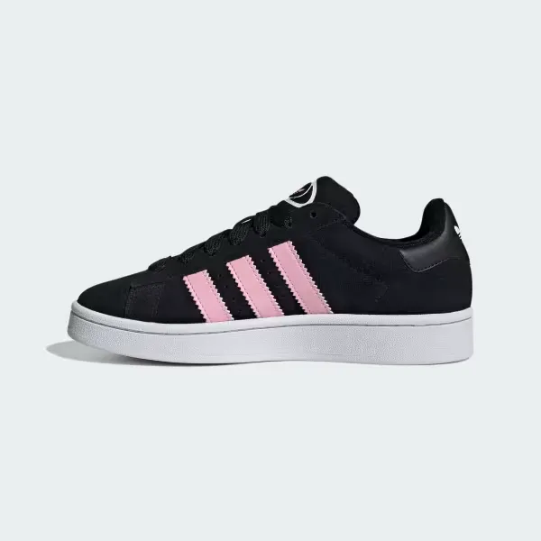 Adidas Women's Campus 00S Shoes - Core Black / Cloud White / True Pink