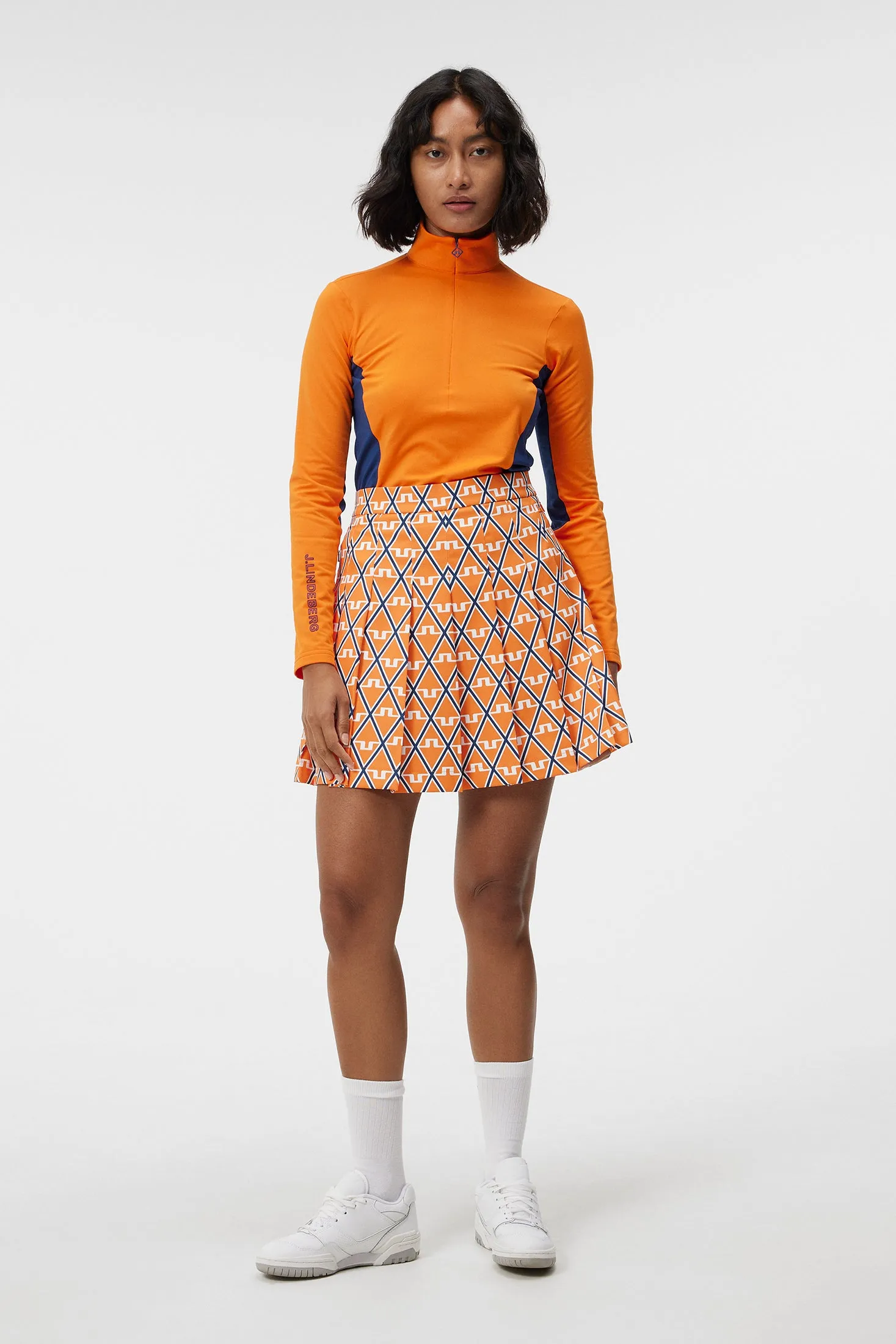 Adina Print Skirt / Exuberance Diamond