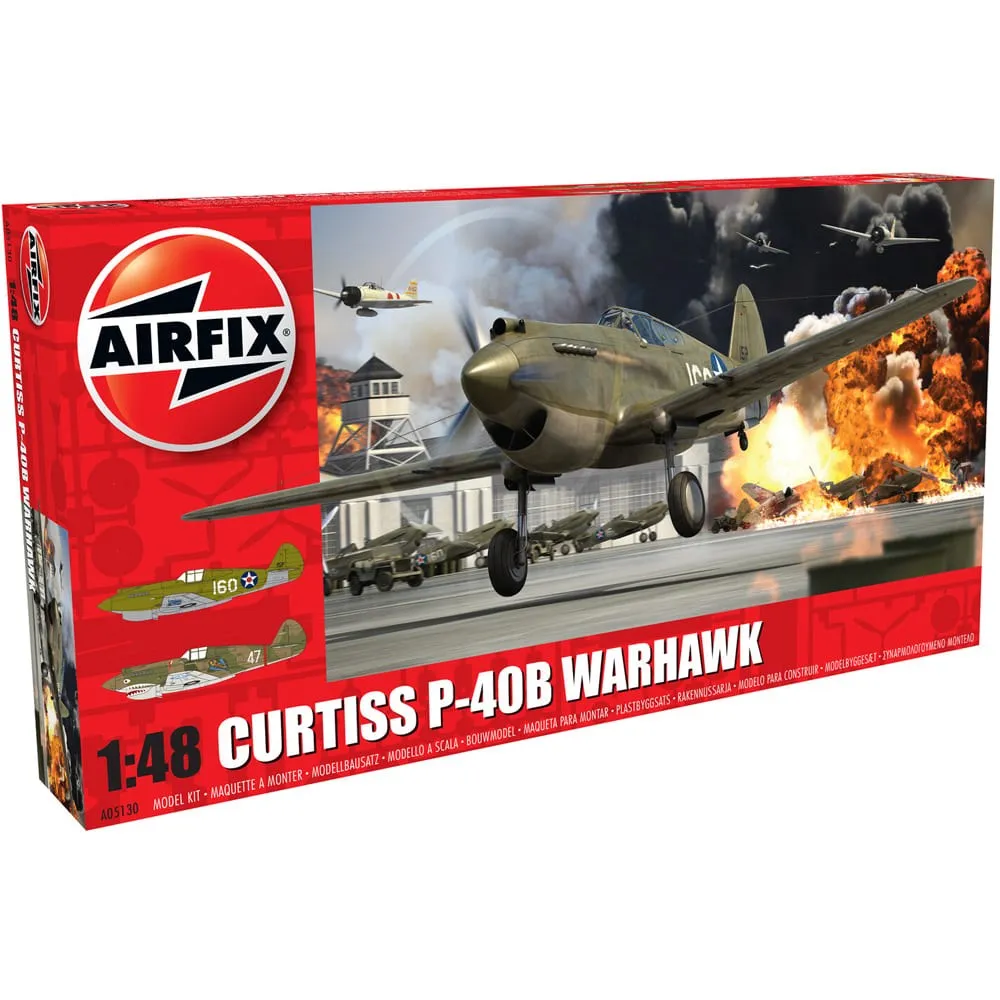 Airfix 1:48 Curtiss P-40B Warhawk Model Kit