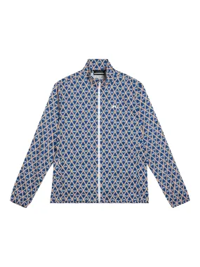 Ash Light Packable Jkt Print / Estate Blue Diamond