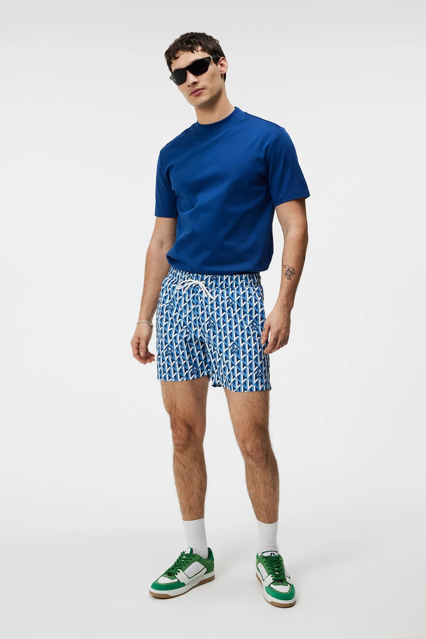 Banks Island Geo Swim Trunks / Island Geo Jasper