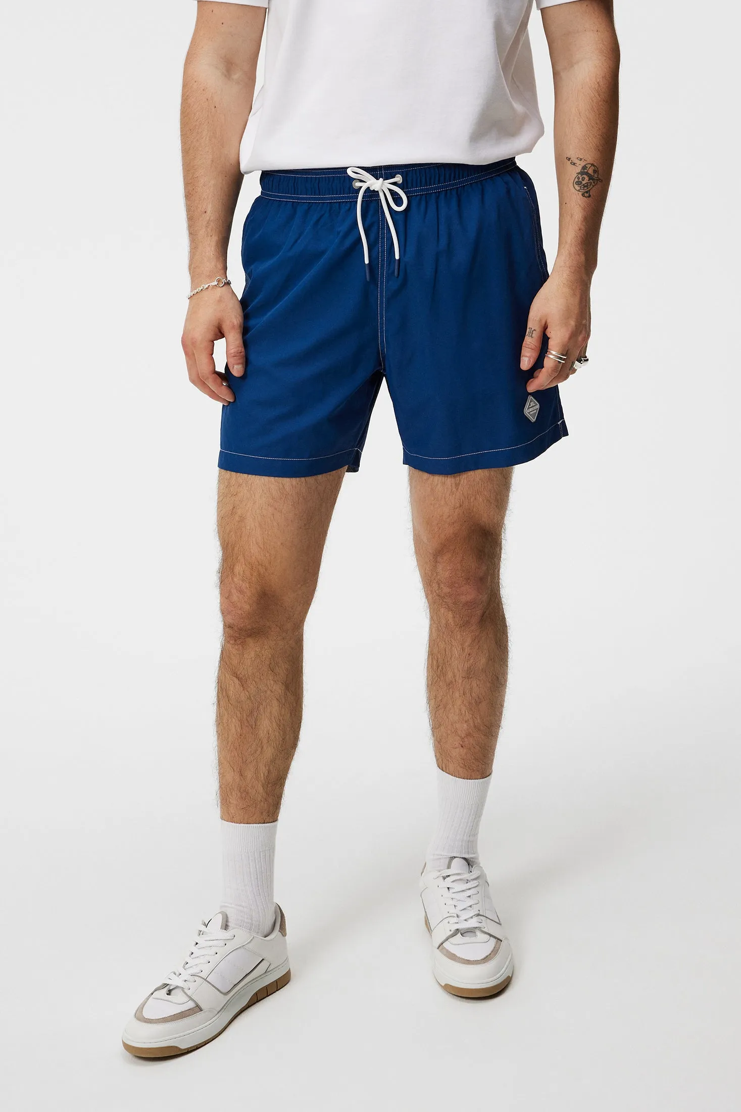 Banks Solid Swim Trunks / Estate Blue