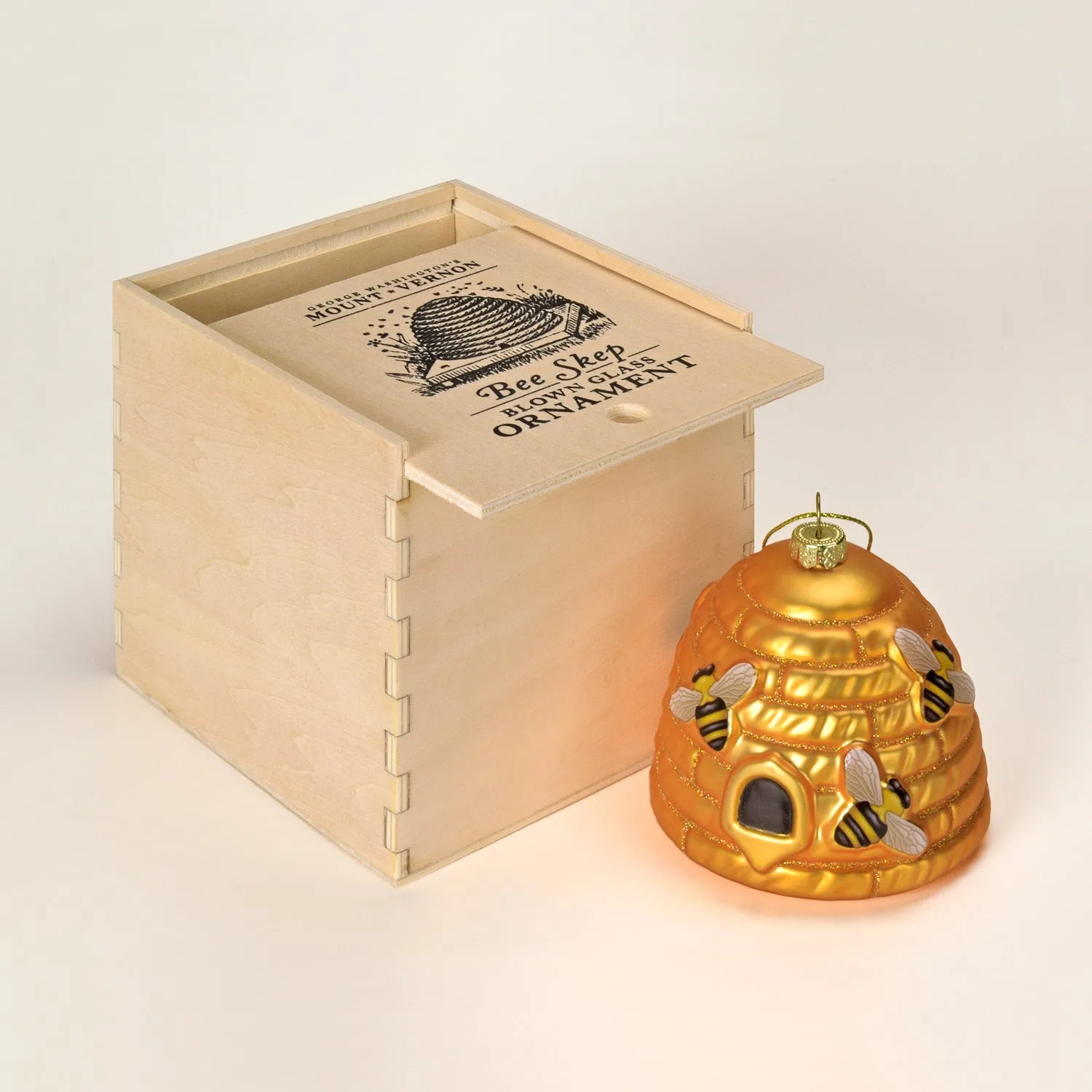 Bee Skep Mount Vernon Ornament