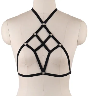 Black Diamond Pattern Harness