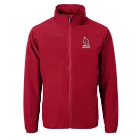 BSU Cardinals Men's Cutter &amp; Buck Charter Eco Full-Zip Jacket