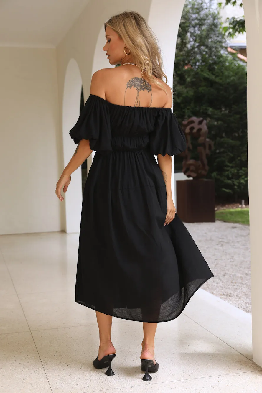 Building Me Midi Dress Black