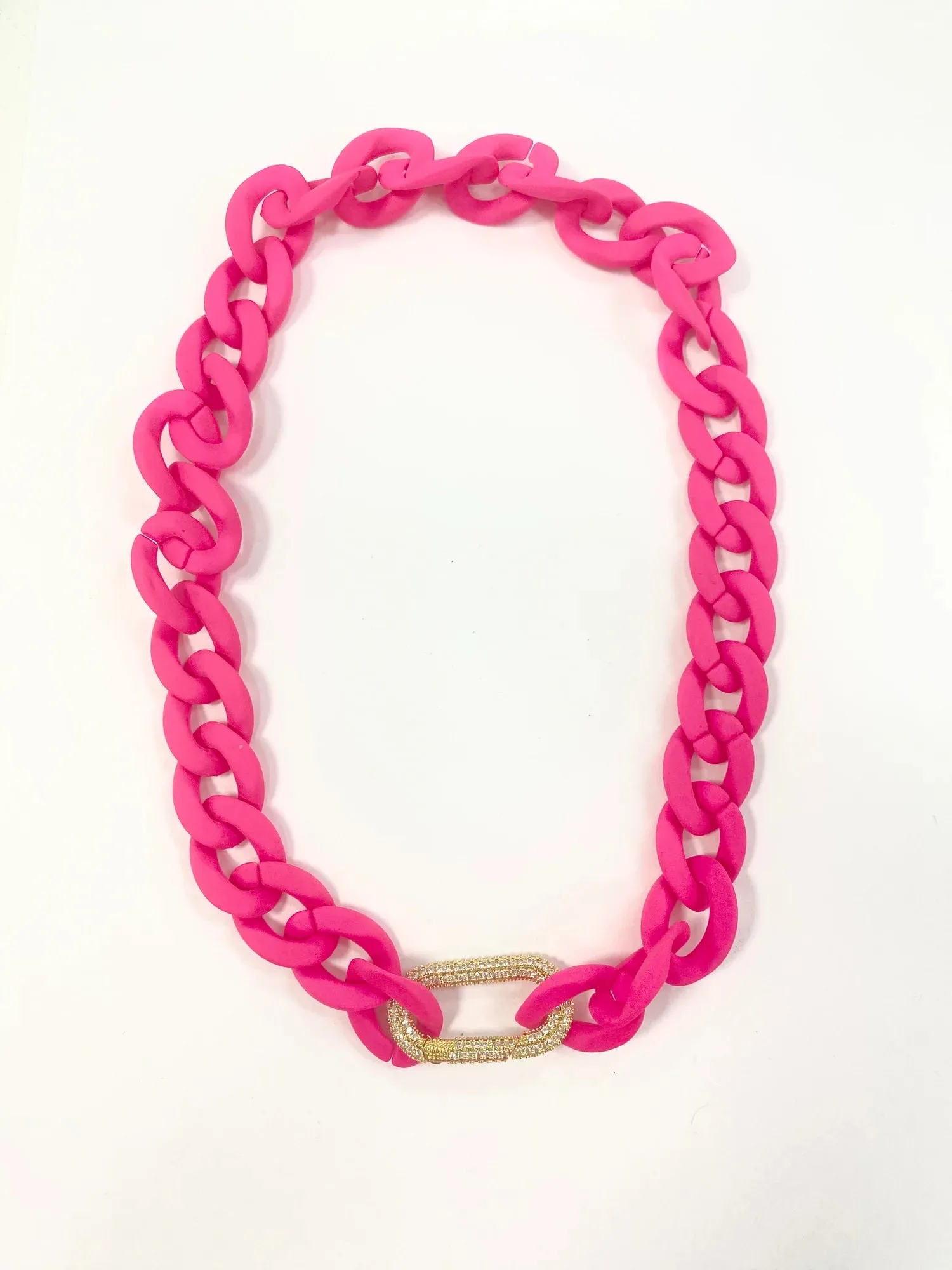 Cabana Necklace - Hot Pink