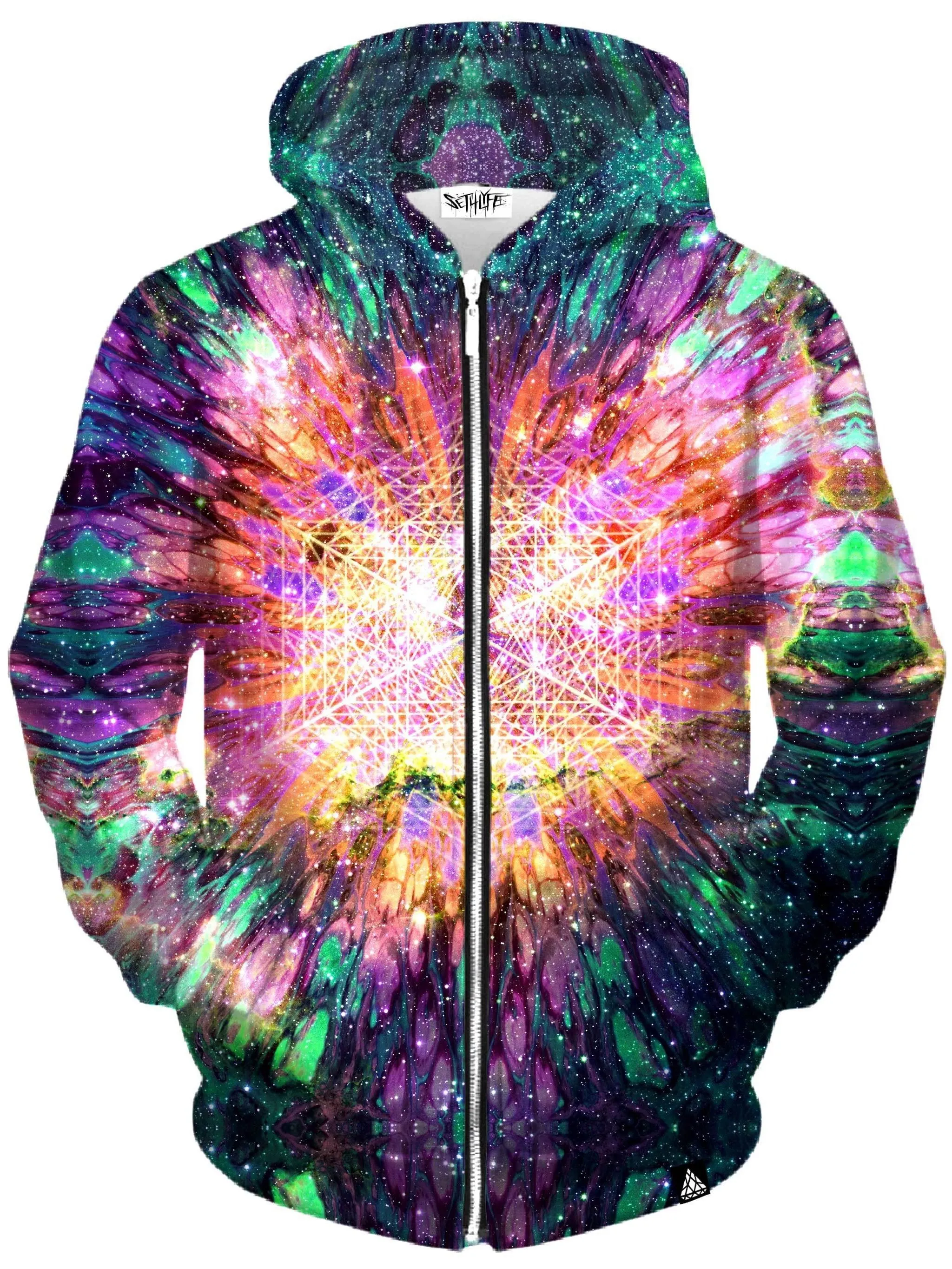 California Sunshine Portal Unisex Zip-Up Hoodie