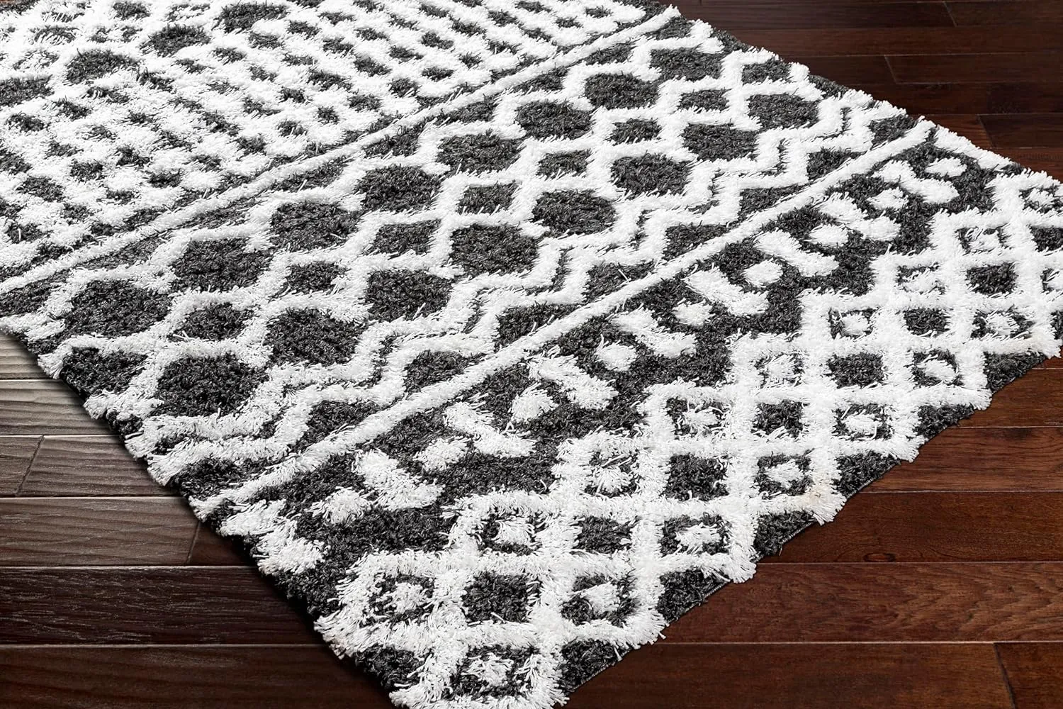 Carter Shag Area Rug Carpet for Living Room Bedroom or Kitchen