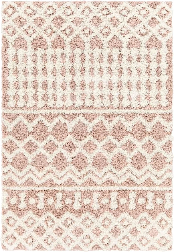 Carter Shag Area Rug Carpet for Living Room Bedroom or Kitchen