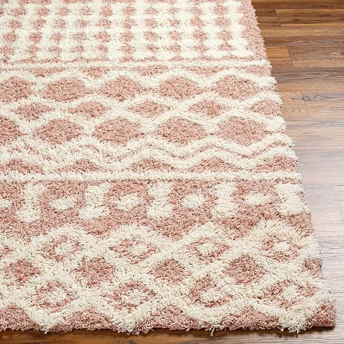 Carter Shag Area Rug Carpet for Living Room Bedroom or Kitchen