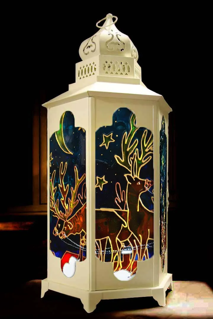 Christmas Reindeer Lantern