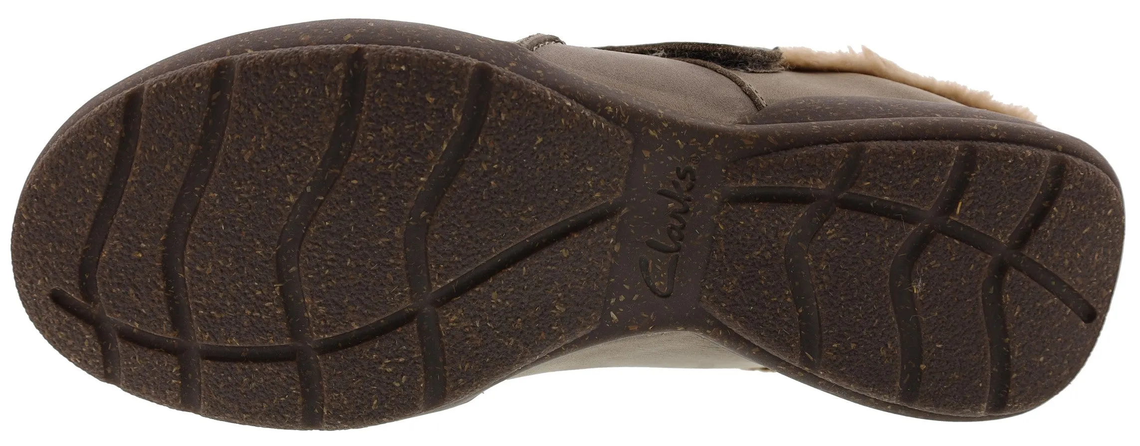 Clarks Women's Slip On Roseville Lined Winter Clogs