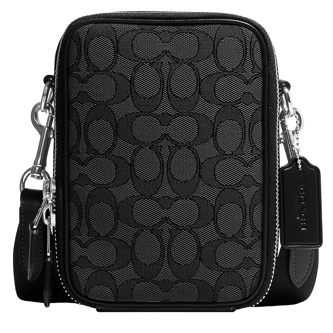 Coach Stanton Crossbody in Signature Jacquard Black