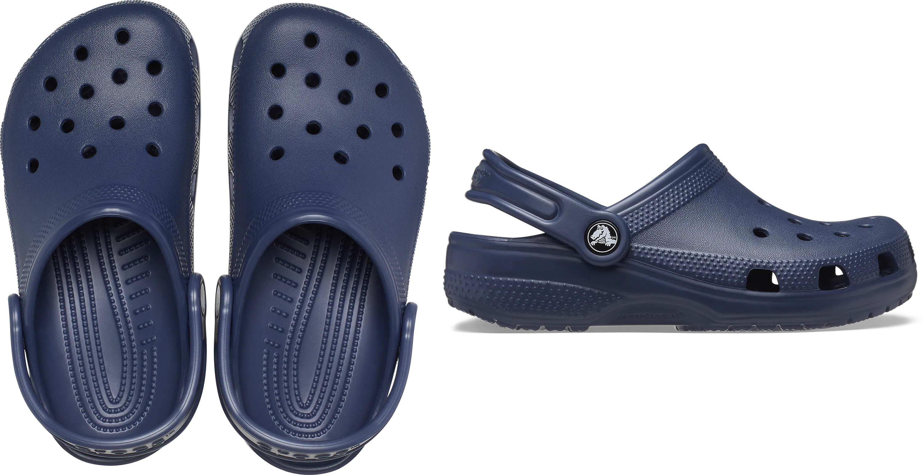 Crocs Kids' Classic Clog - Blue Marine