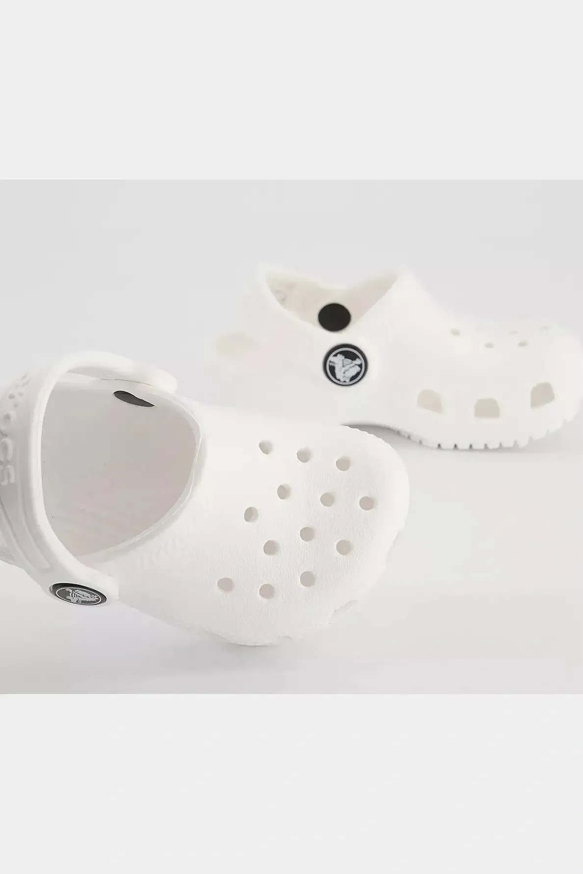 CROCS - toddler classic clog - white