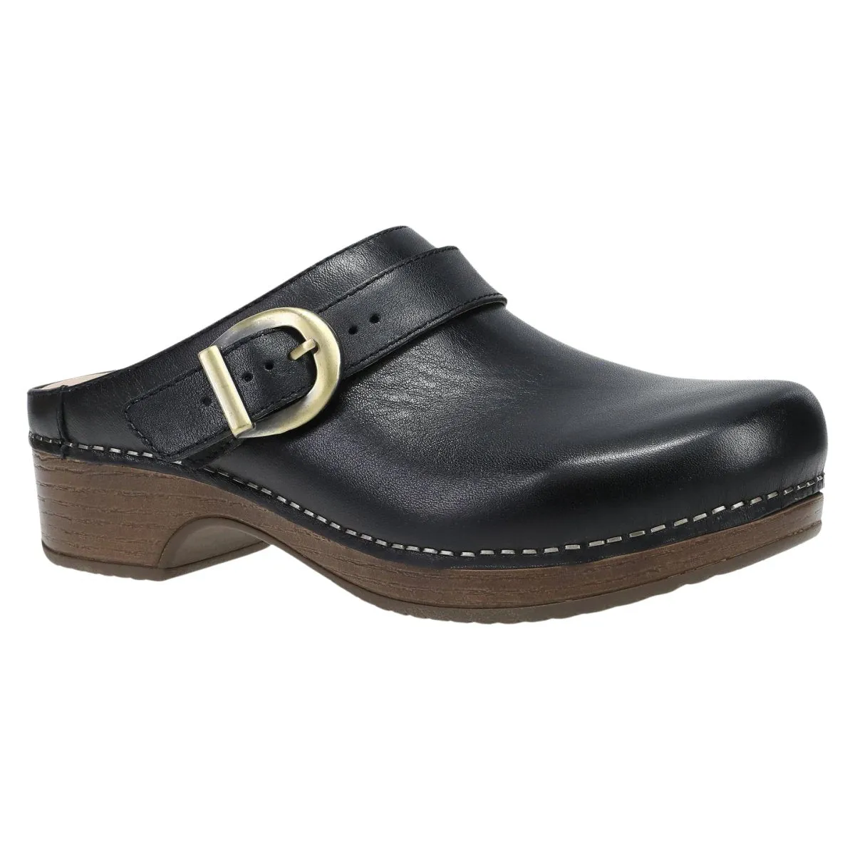 Dansko Women's Baylor Black Calf Mule