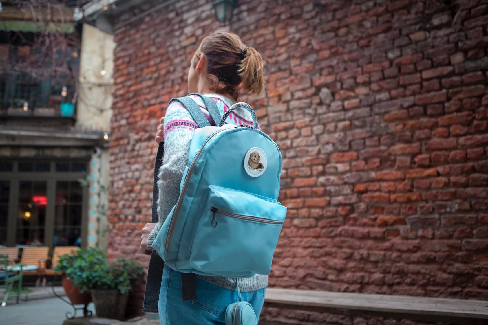 Diaper Backpack - Blue GOGI