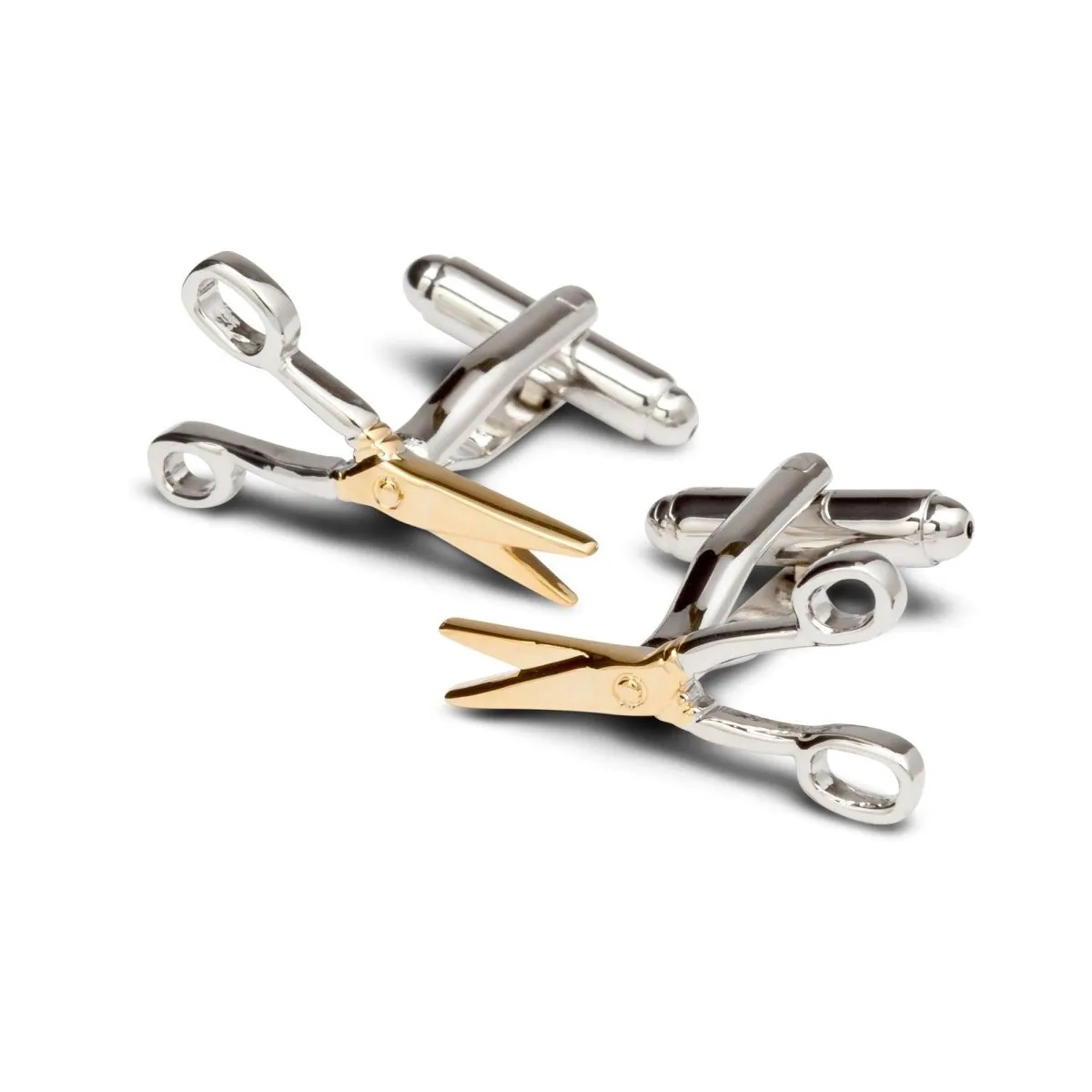 Hairdresser's Pride Scissor Cufflinks