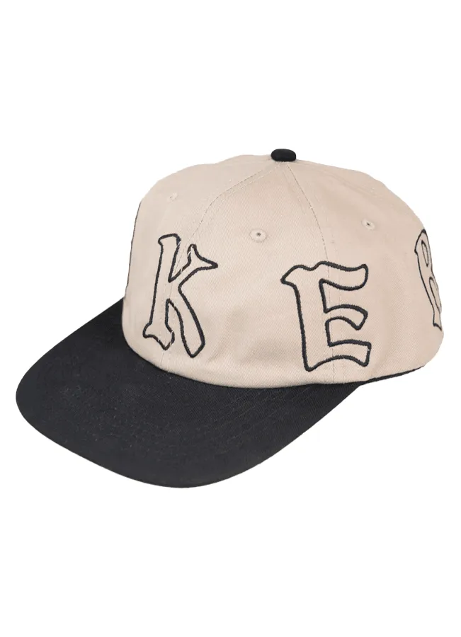 Hat Baker Wrapped snapback - Khaki / Black