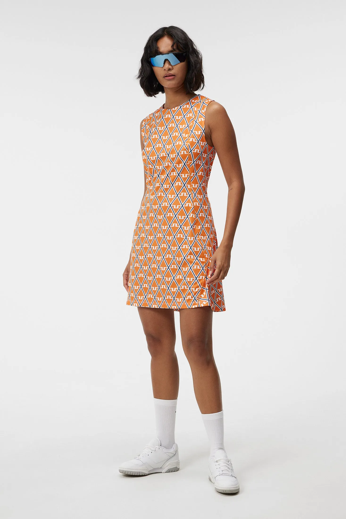 Helena Print Dress / Exuberance Diamond