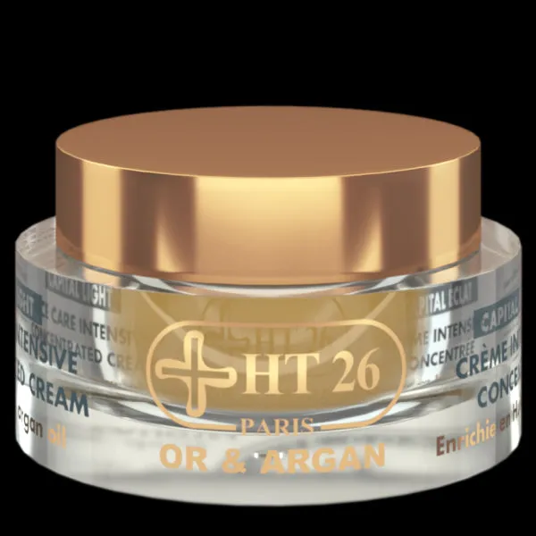 HT26 - Intensive Concentrated Cream Gold & Argan Face Cream 50ml jar