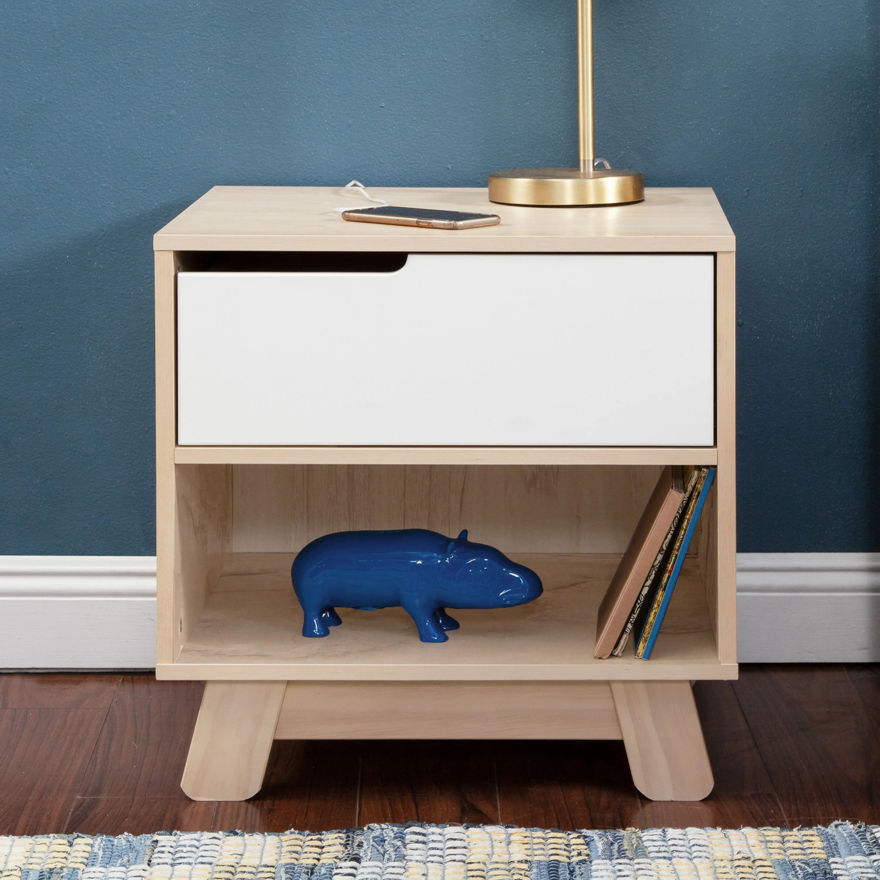 Hudson Nightstand with USB Port