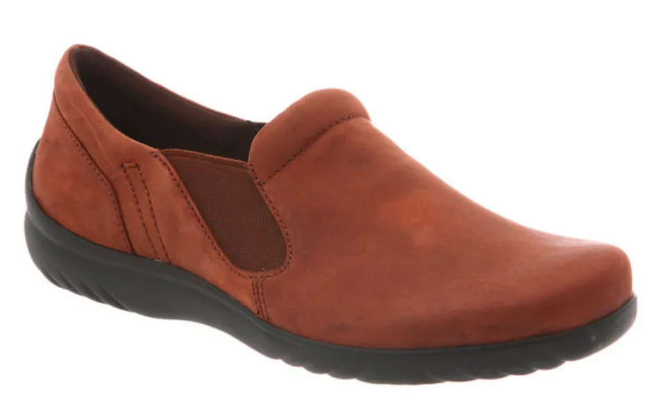 Klogs Women's •Geneva• Twin Gore Slip-on Clog 7M Partridge Leather