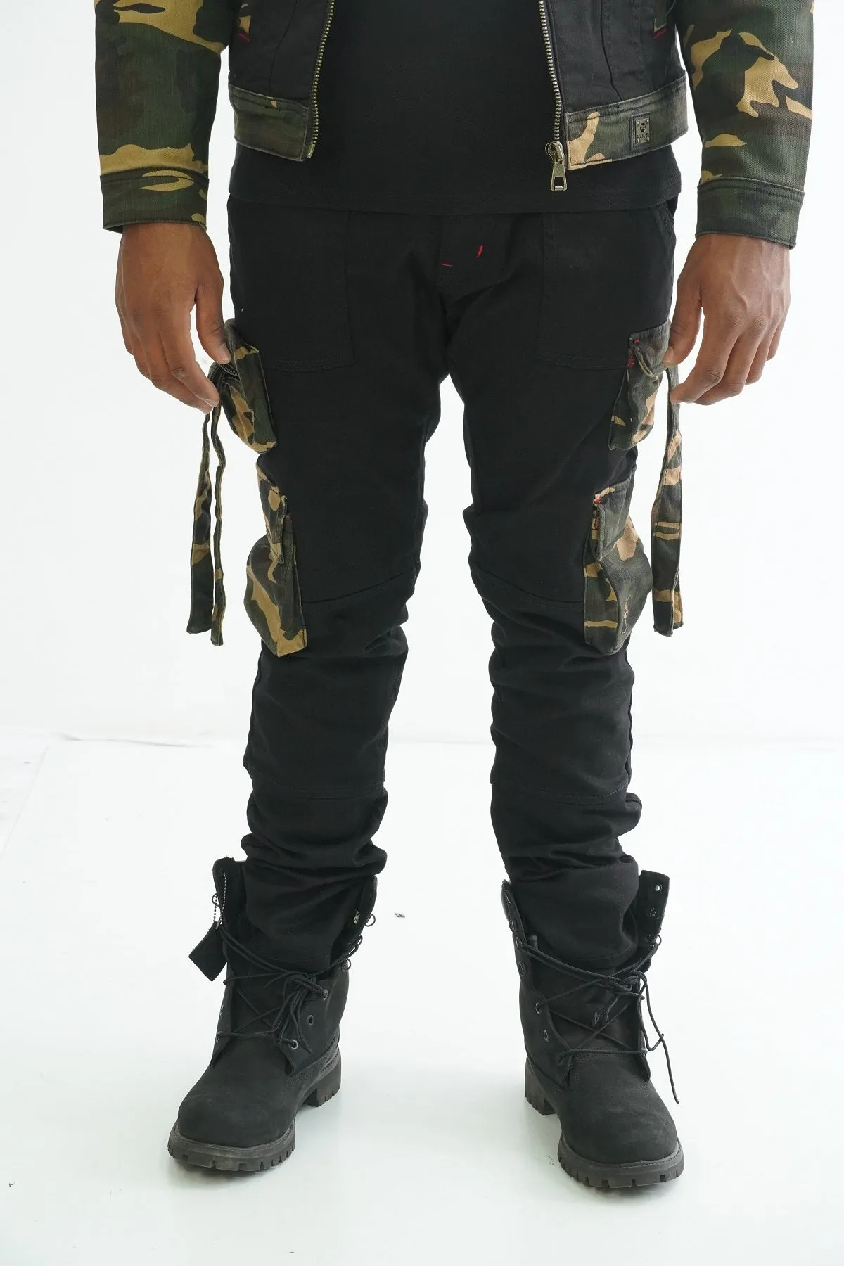 M1930 Aries Cargo Denim Jeans - Camo