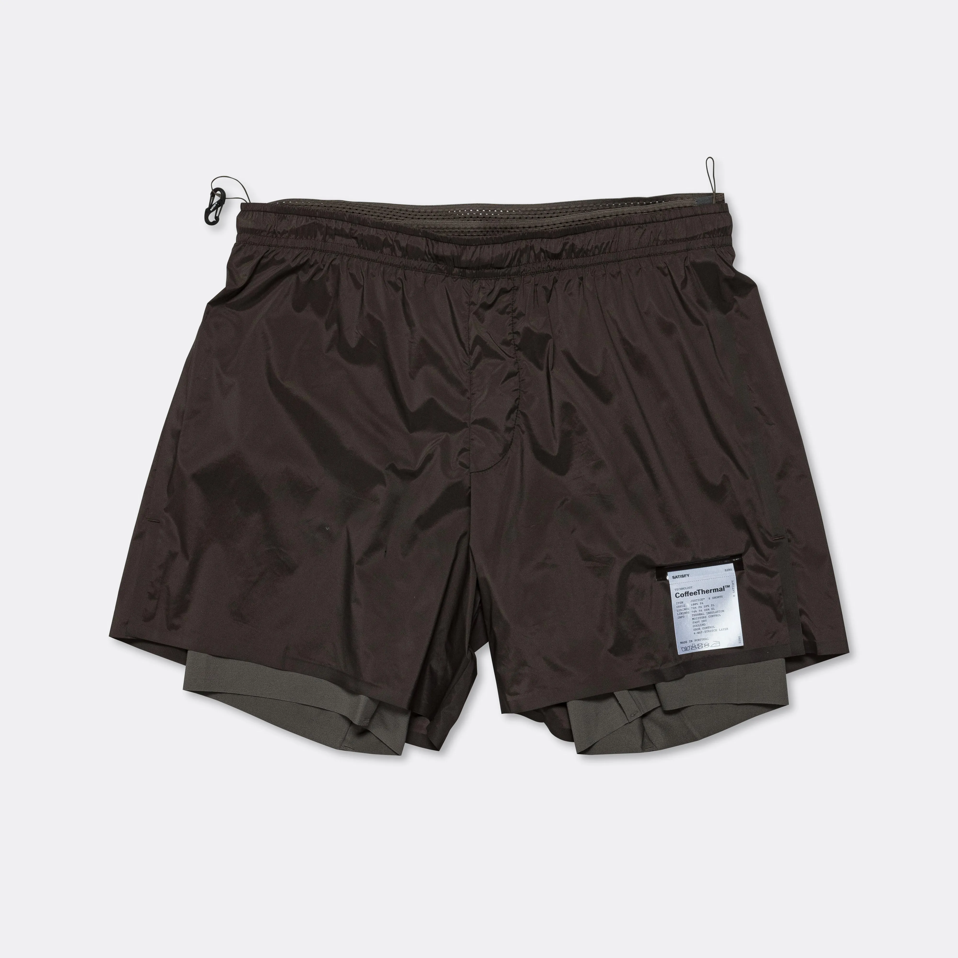 Mens Justice™ CoffeeThermal™ 8" Shorts - Quicksand