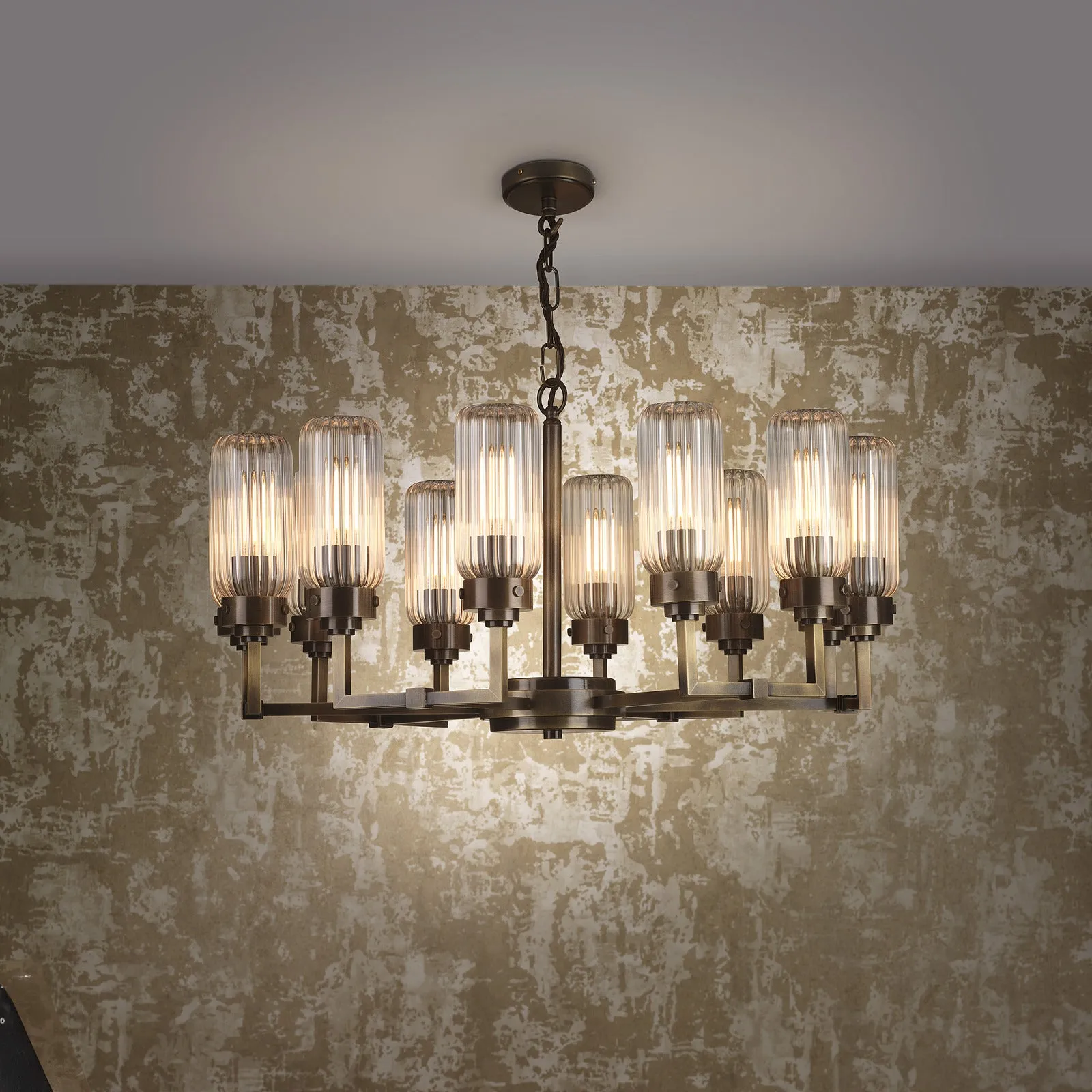 Solti 12-Arm Chandelier