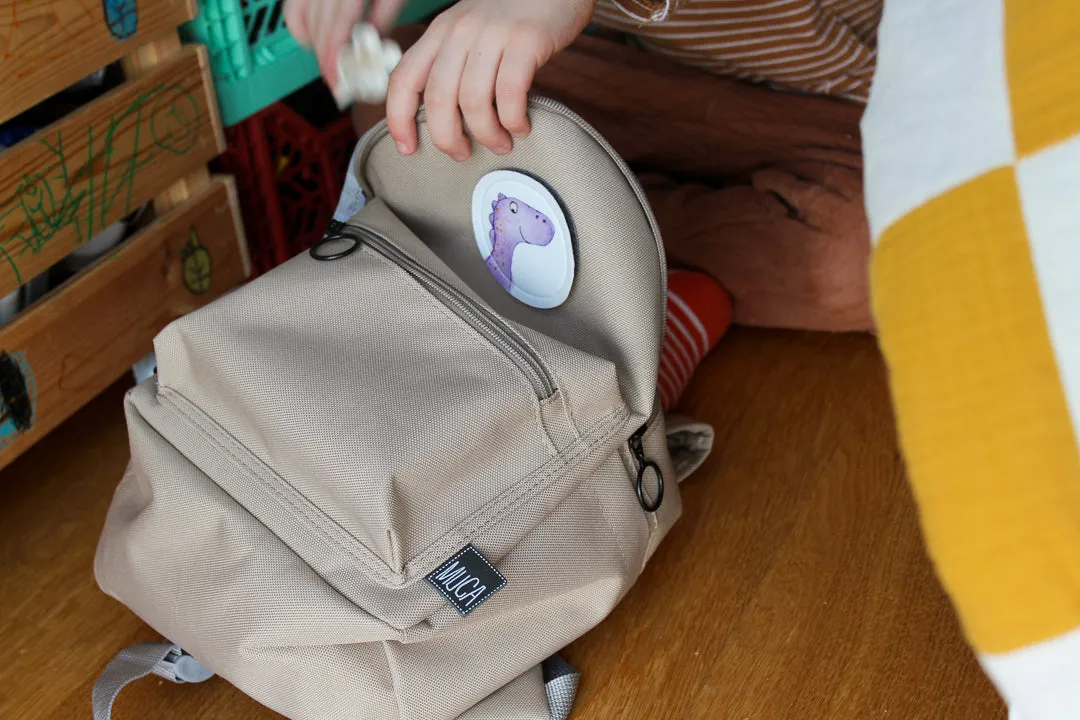 Toddler Backpack - Beige MINI GOGI