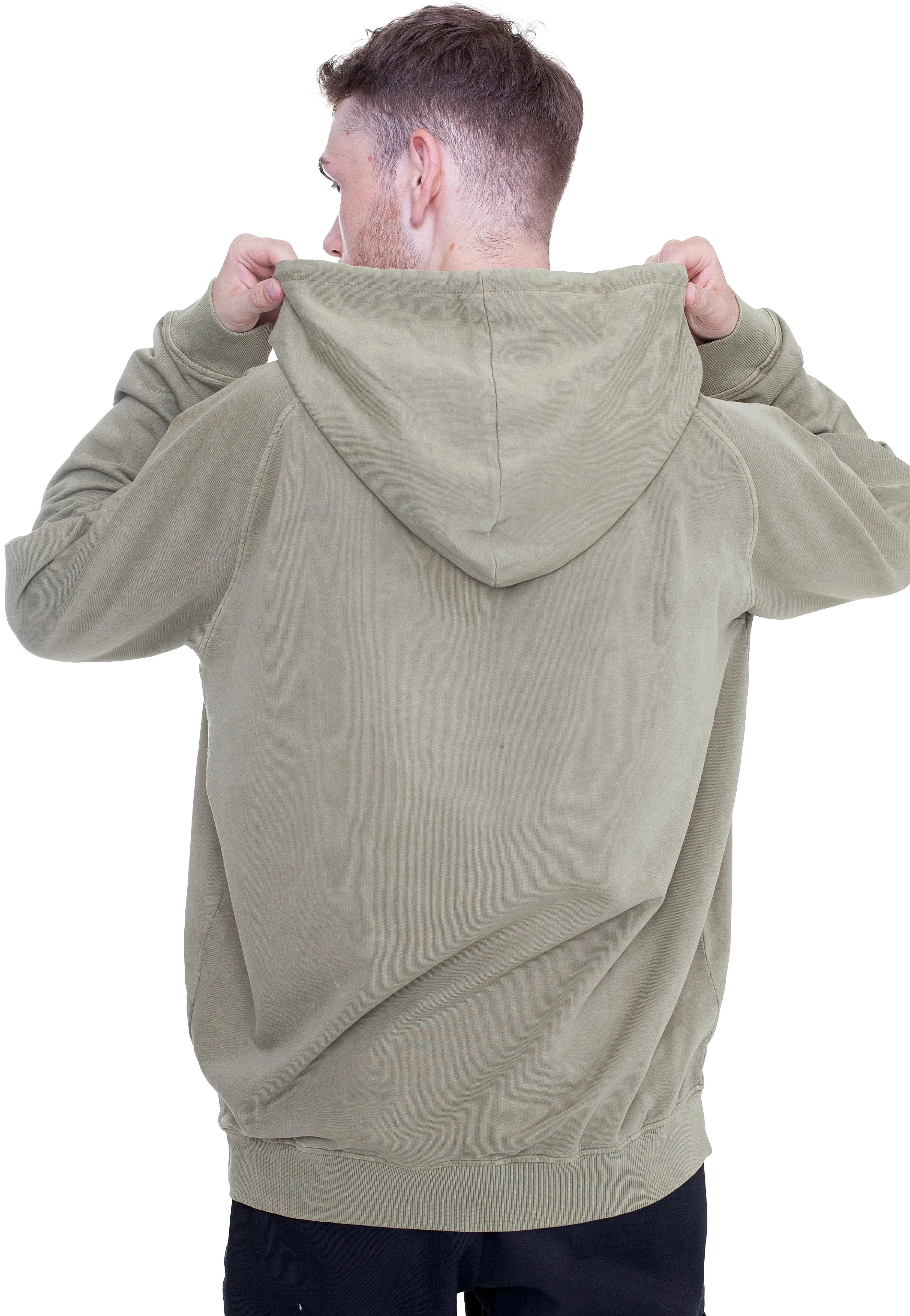 Urban Classics - Overdyed Khaki - Hoodie