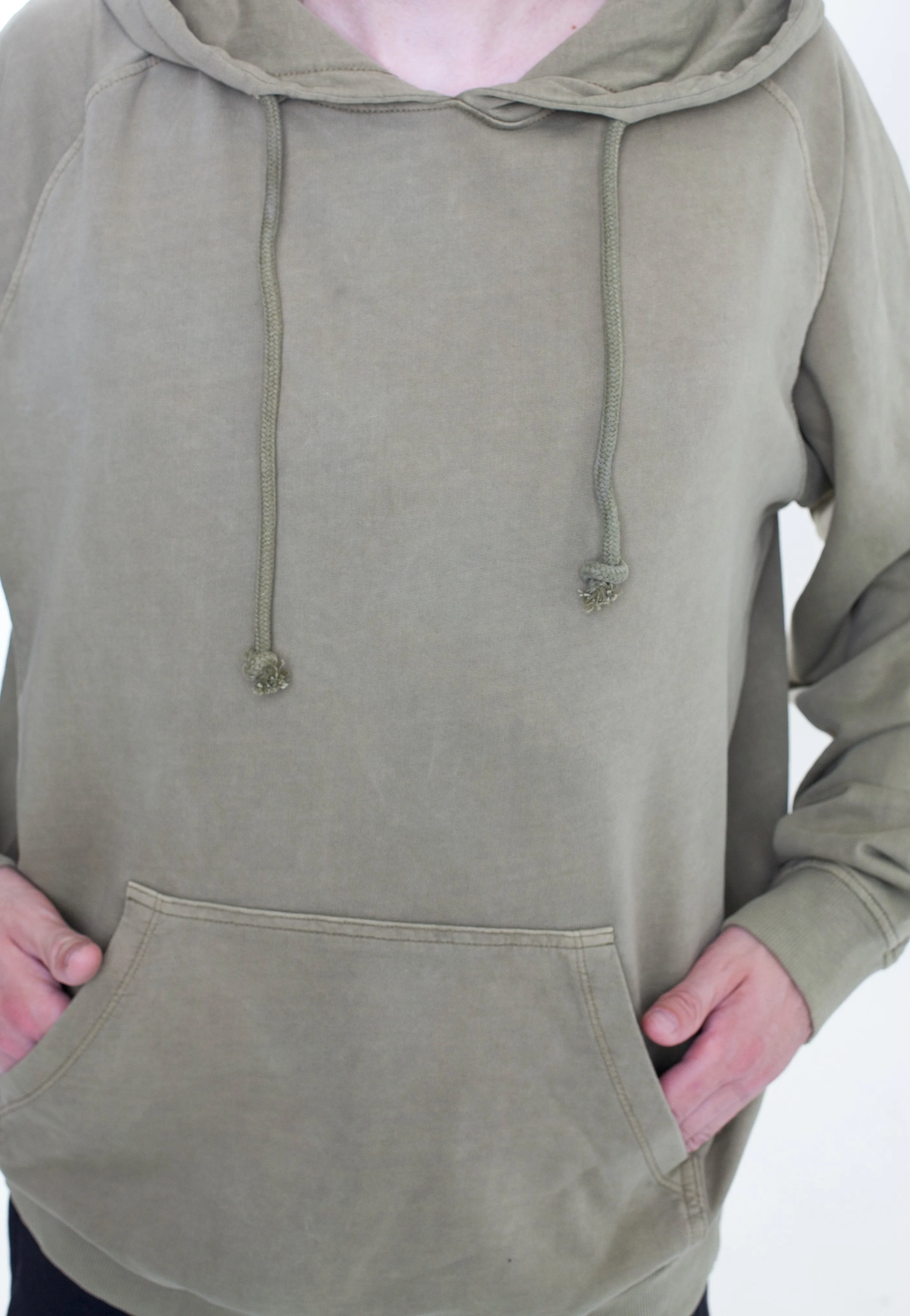 Urban Classics - Overdyed Khaki - Hoodie