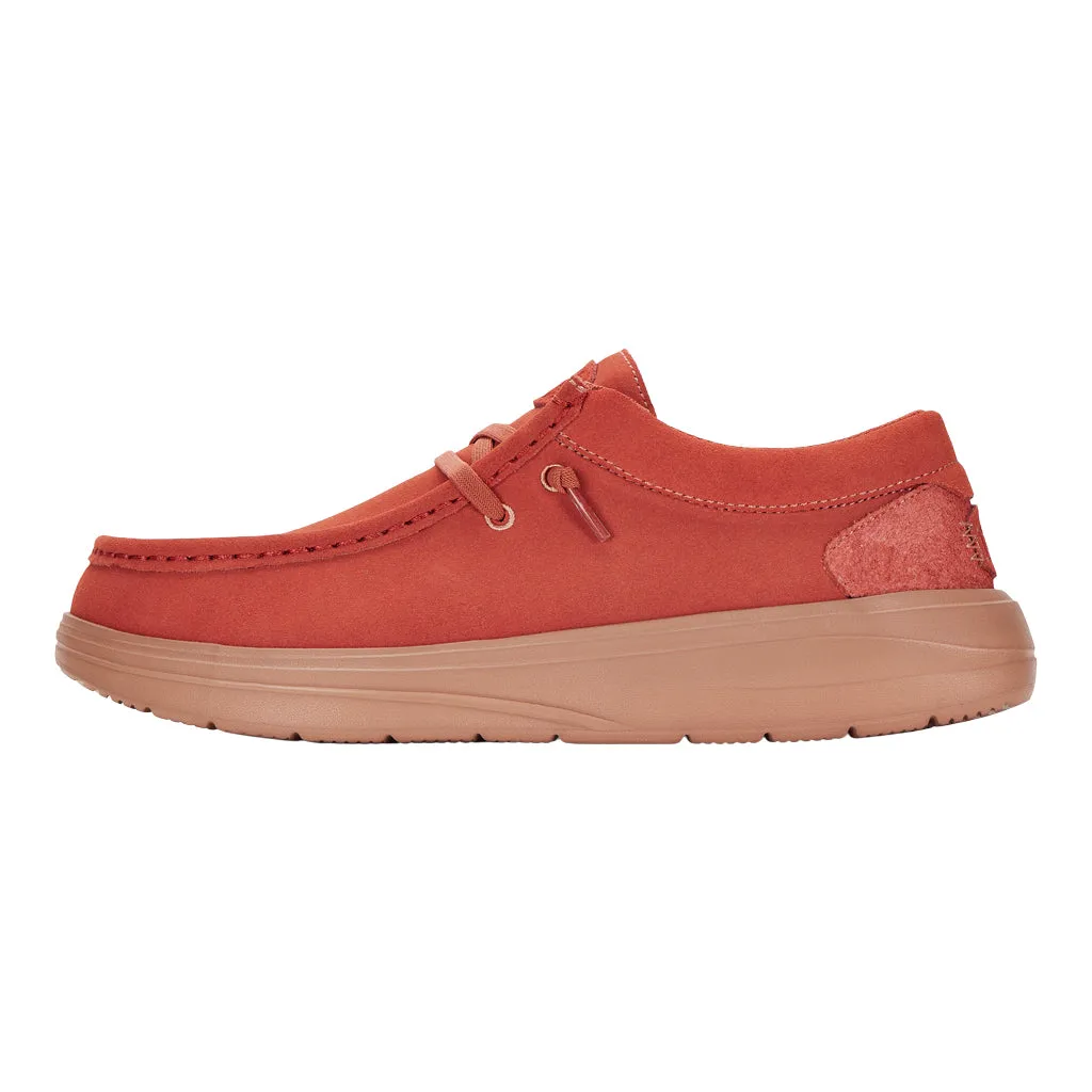 Wally Comf Suede - Red